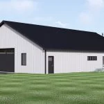 CHD-25421 Barndominium House Plan – Photo 3