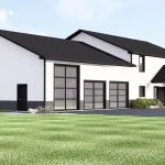 CHD-25424 Barndominium House Plan – Photo 1