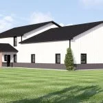 CHD-25424 Barndominium House Plan – Photo 2