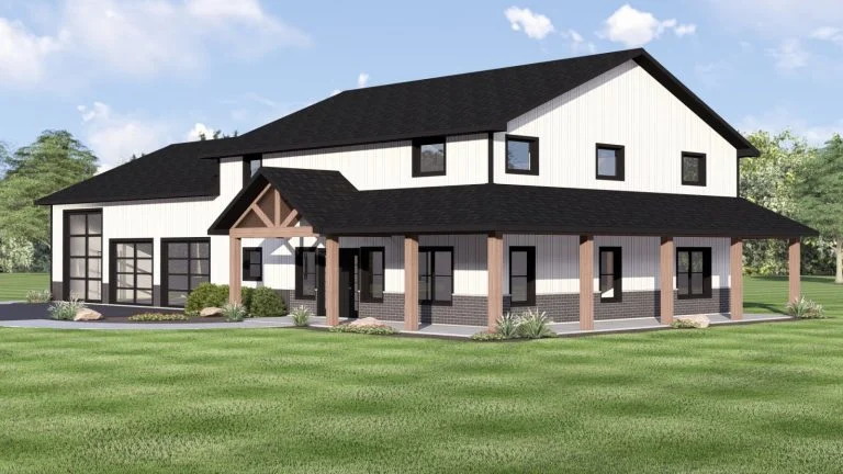 CHD-25424 Barndominium House Plan – Photo 3