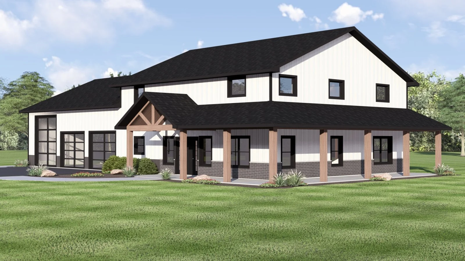 CHD-25424 Barndominium House Plan – Photo 3