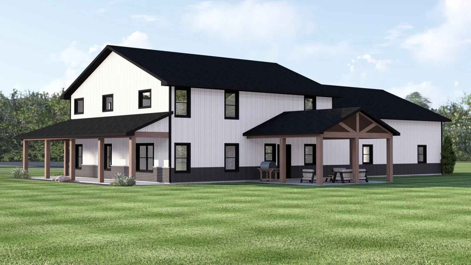 CHD-25424 Barndominium House Plan – Photo 4