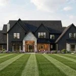 CHD-2543 Contemporary House Plan – Front Elevation