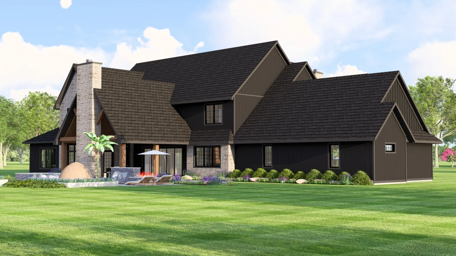 CHD-2543 Contemporary House Plan – Photo 3