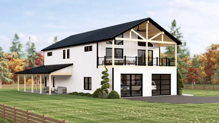 CHD-25431 Barndominium House Plan – Photo 3