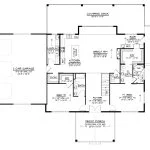 CHD-25433 Beach House Plan – Main Floor Plan