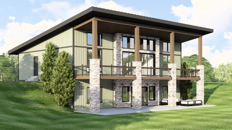 CHD-25434 Beach House Plan – Photo 2