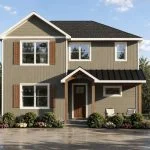 CHD-25435 Beach House Plan – Front Elevation