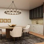 CHD-25451 Contemporary House Plan – Basement Floor Plan