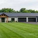 CHD-25451 Contemporary House Plan – Front Elevation