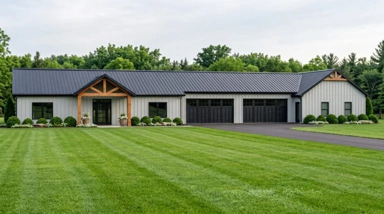 CHD-25451 Contemporary House Plan – Front Elevation
