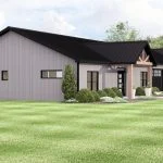 CHD-25451 Contemporary House Plan – Photo 1