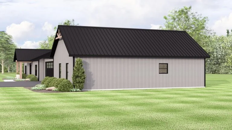 CHD-25451 Contemporary House Plan – Photo 2