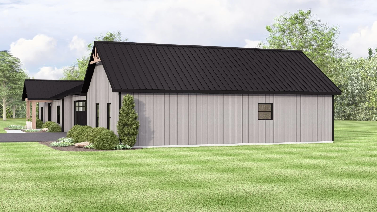 CHD-25451 Contemporary House Plan – Photo 2