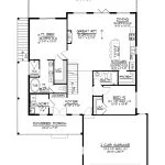 CHD-25523 Beach House Plan – Main Floor Plan