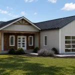 CHD-25523 Beach House Plan – Front Elevation