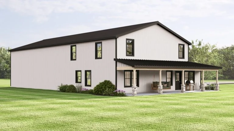 CHD-2553 Barndominium House Plan – Photo 2