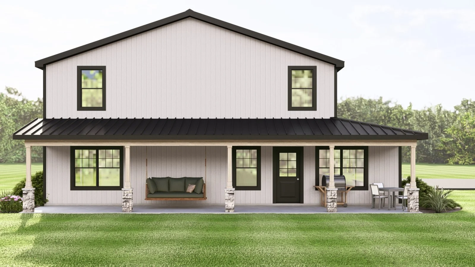 CHD-2553 Barndominium House Plan – Photo 5
