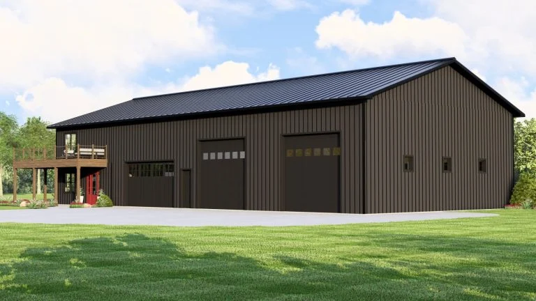 CHD-2567 Barndominium House Plan – Photo 1