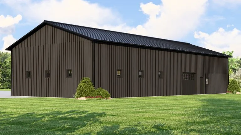 CHD-2567 Barndominium House Plan – Photo 2