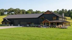 CHD-2578 Barndominium House Plan – Front Elevation