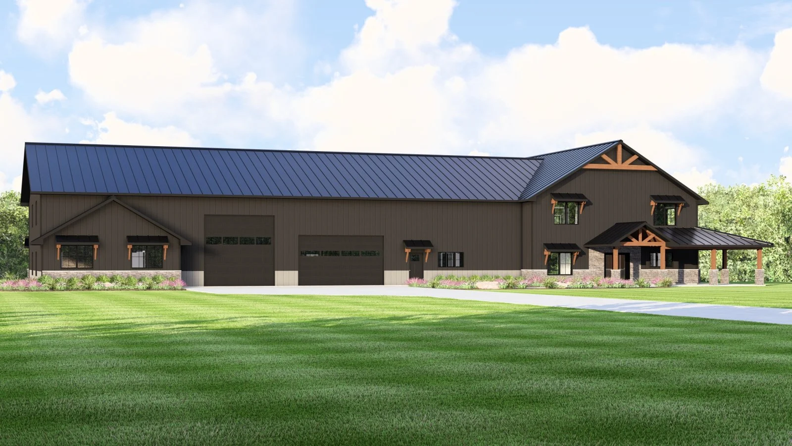 CHD-2578 Barndominium House Plan – Photo 18