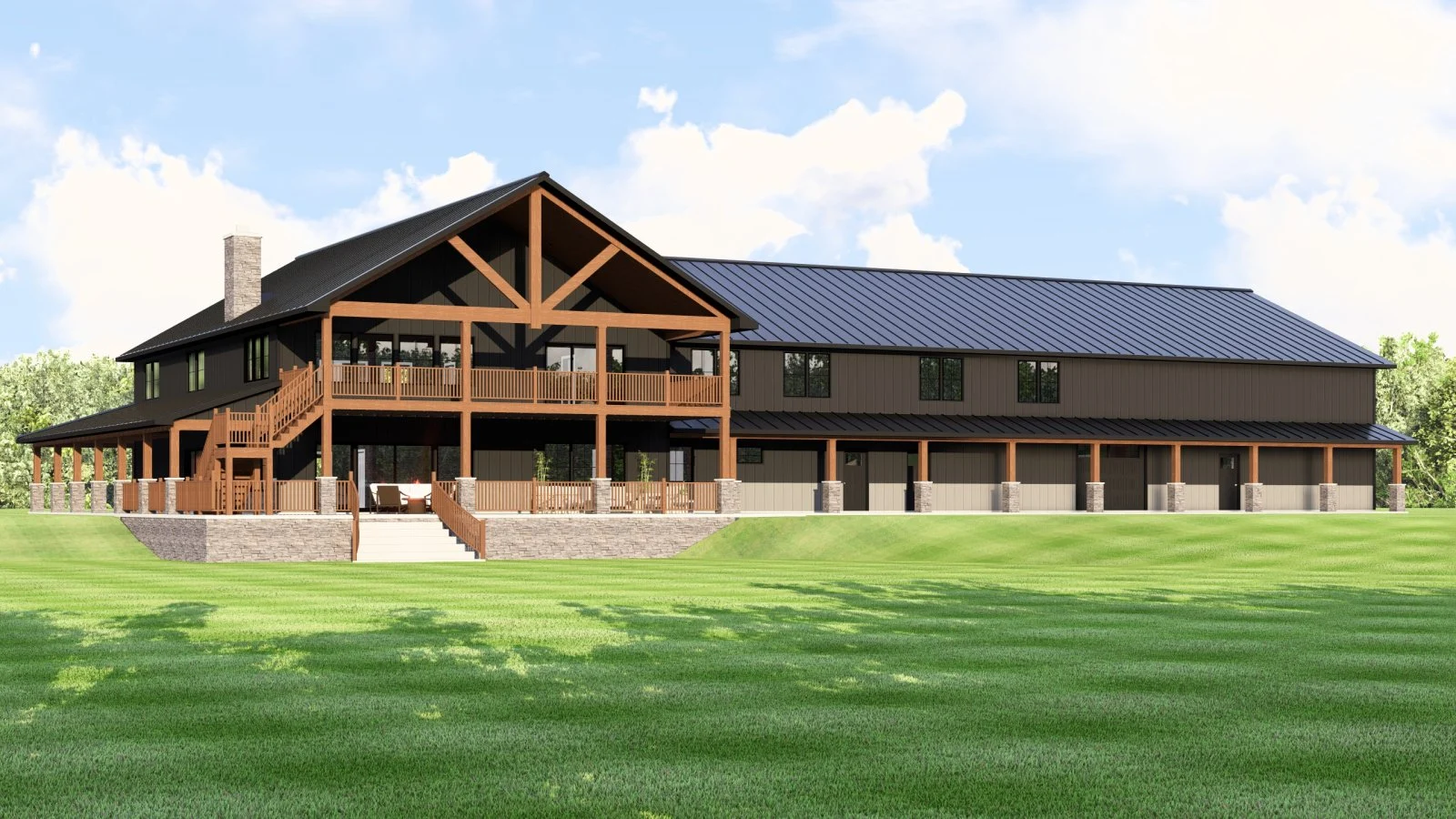 CHD-2578 Barndominium House Plan – Photo 21