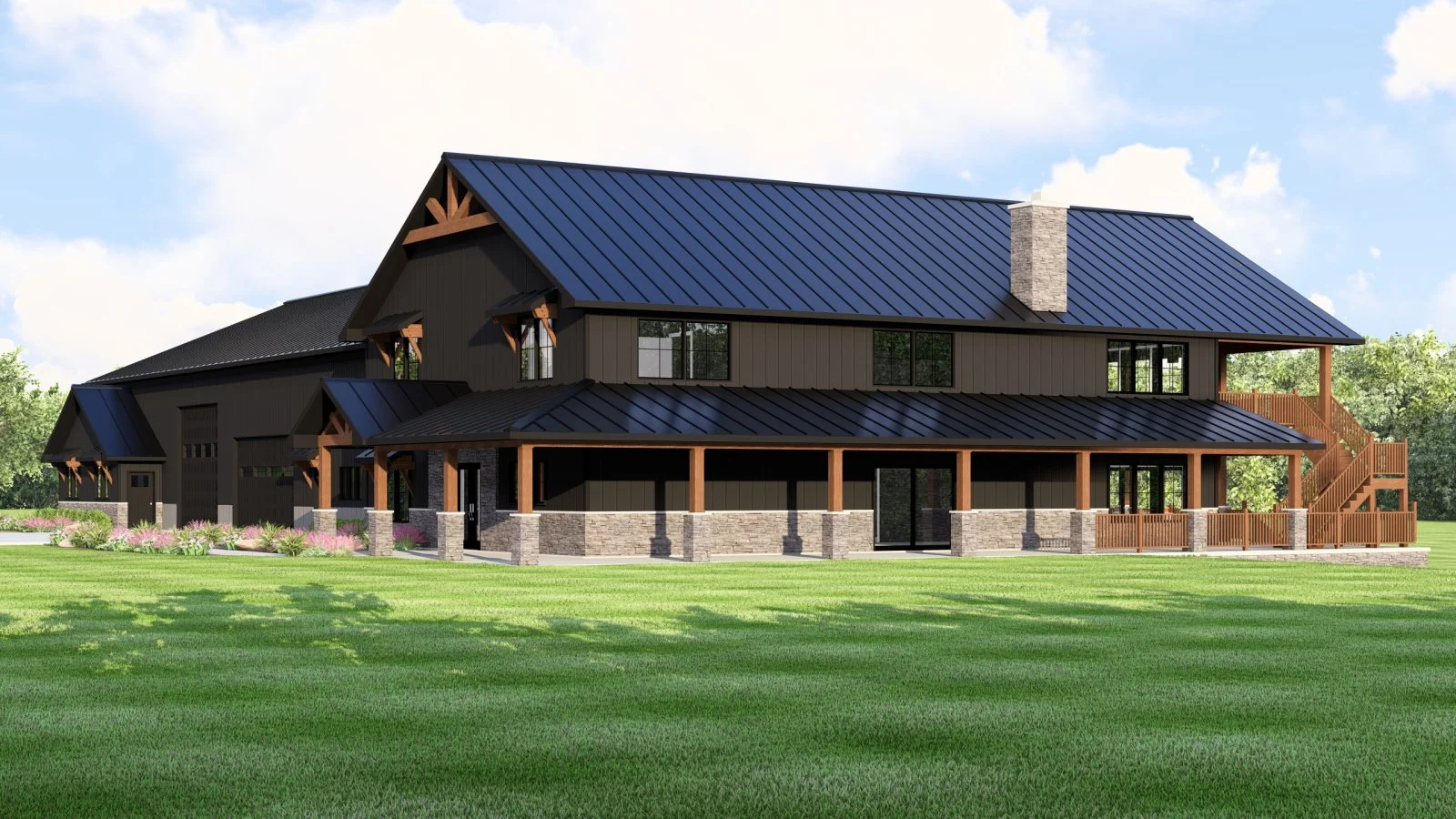 CHD-2578 Barndominium House Plan – Photo 23