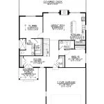 CHD-2585 Beach House Plan – Main Floor Plan