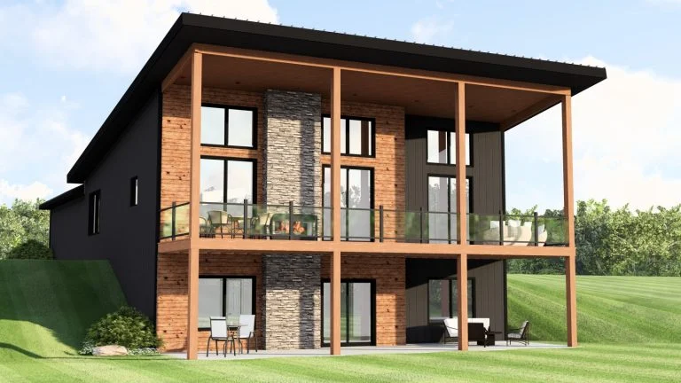 CHD-2585 Beach House Plan – Photo 2