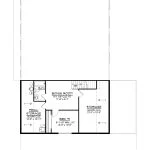CHD-2588 Barndominium House Plan – Second Floor Plan