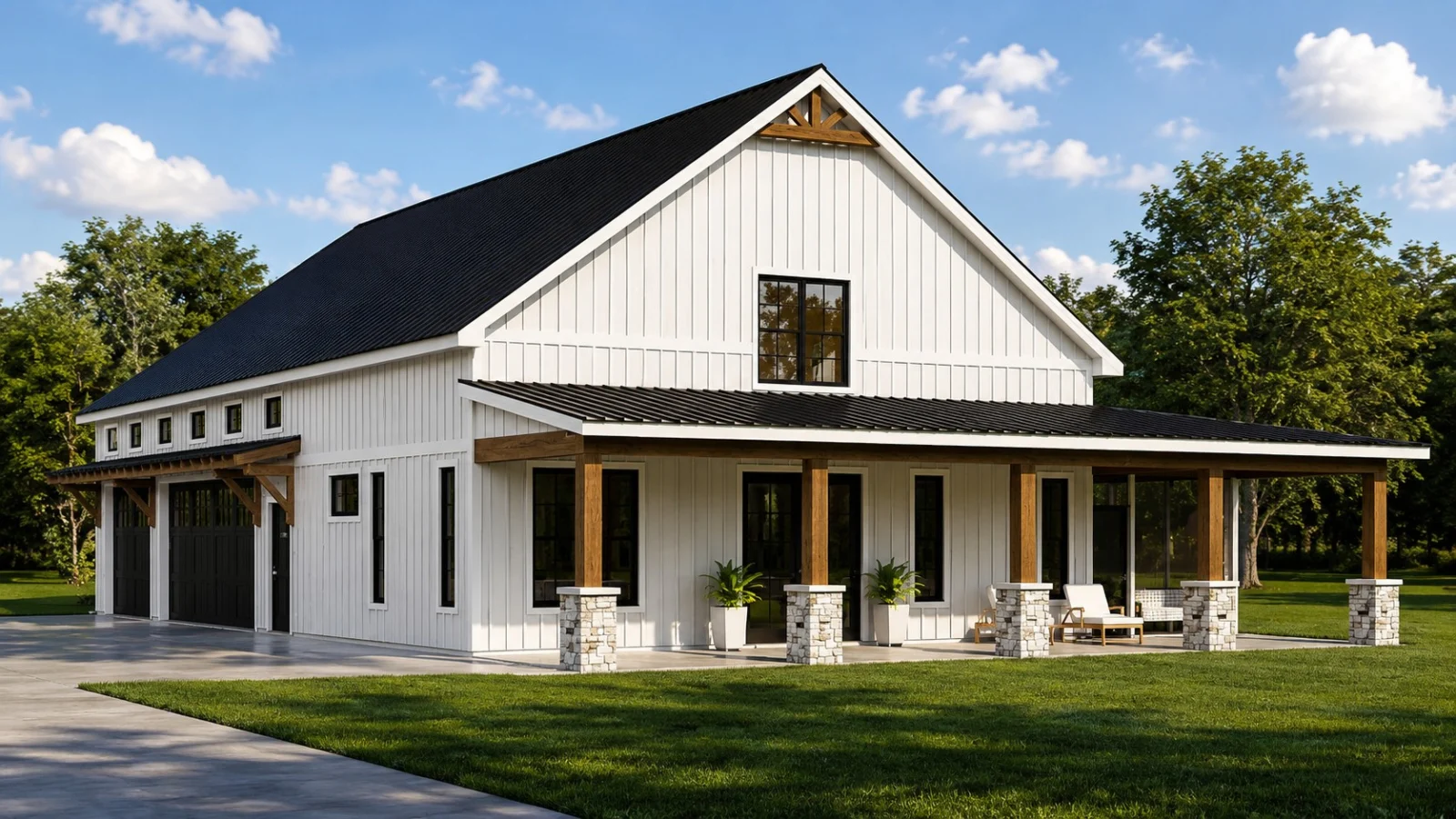 CHD-2588 Barndominium House Plan – Photo 3