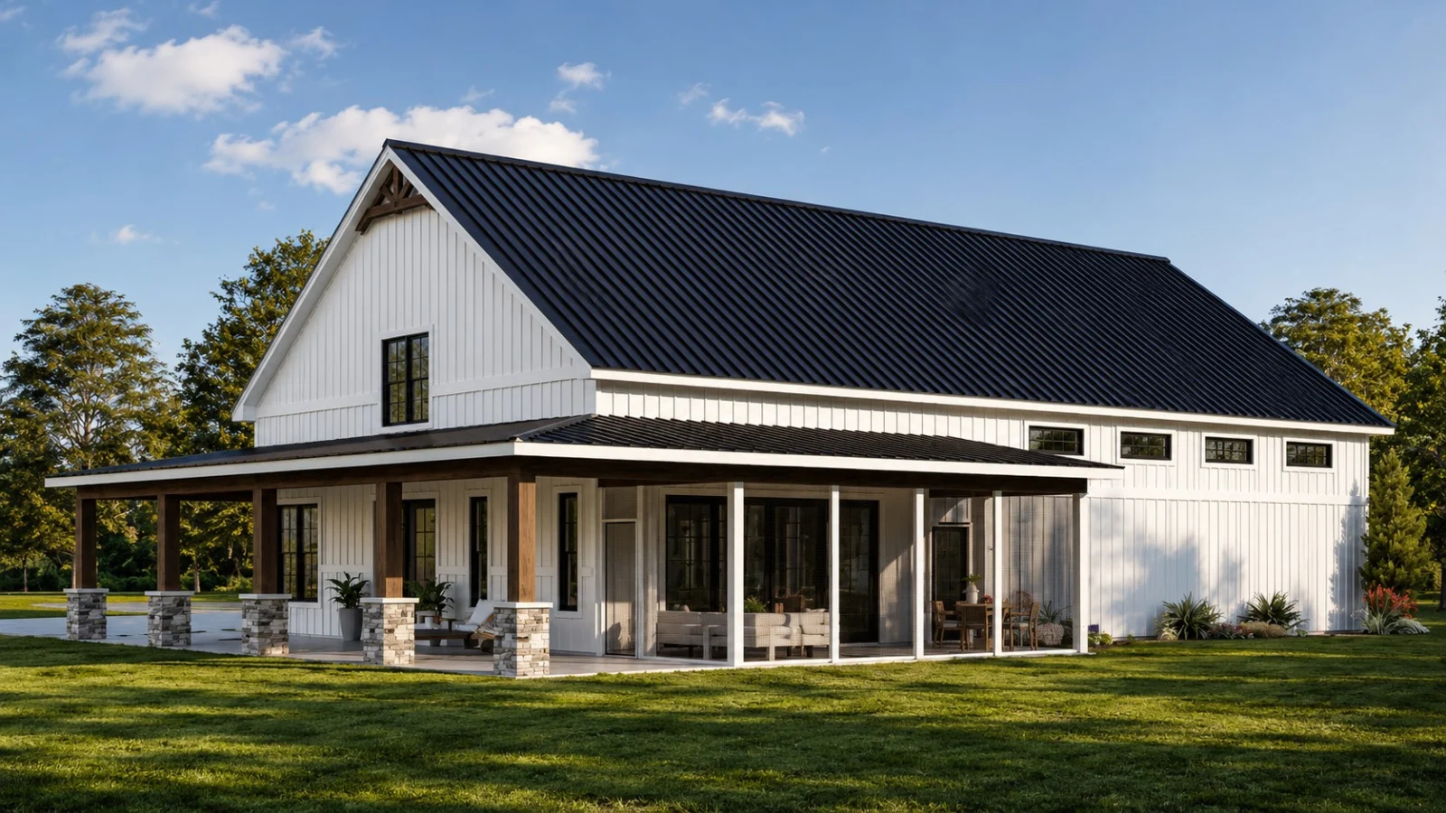 CHD-2588 Barndominium House Plan – Photo 4