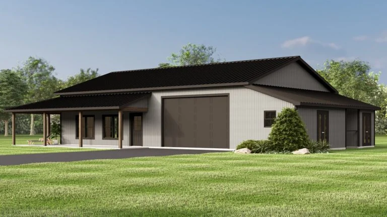 CHD-2590 Barndominium House Plan – Photo 5
