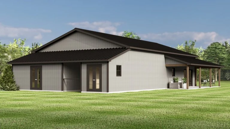 CHD-2590 Barndominium House Plan – Photo 6