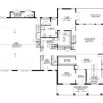 CHD-26107 Barndominium House Plan – First Floor Plan