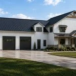 CHD-26107 Barndominium House Plan – Front Elevation