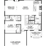CHD-26129 Beach House Plan – Main Floor Plan