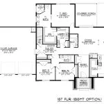 CHD-26153 Contemporary House Plan – Basement Floor Plan