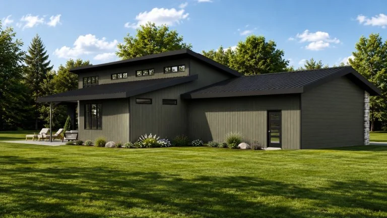 CHD-26153 Contemporary House Plan – Photo 2