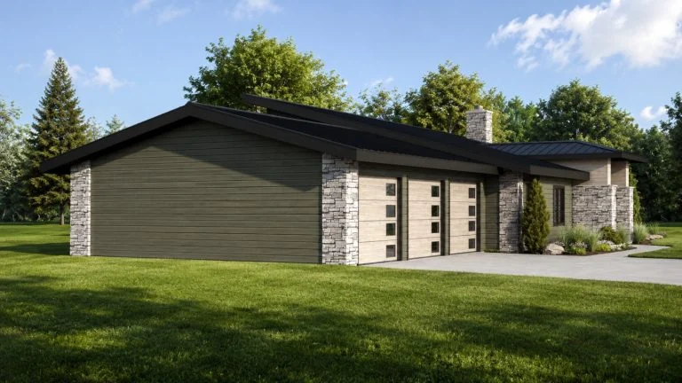 CHD-26153 Contemporary House Plan – Photo 3