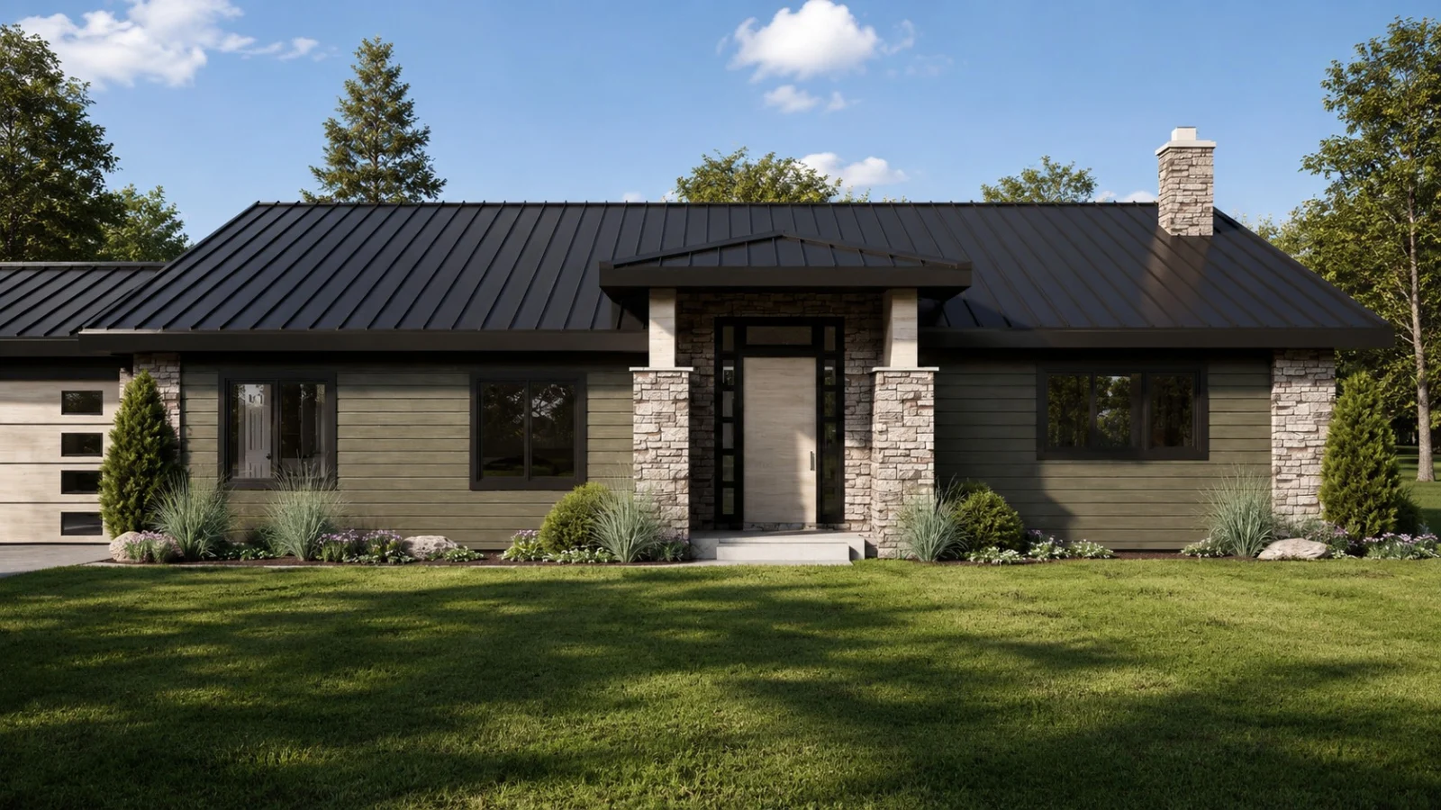 CHD-26153 Contemporary House Plan – Photo 4