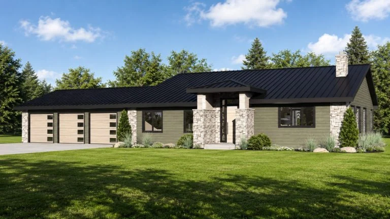 CHD-26153 Contemporary House Plan – Photo 6