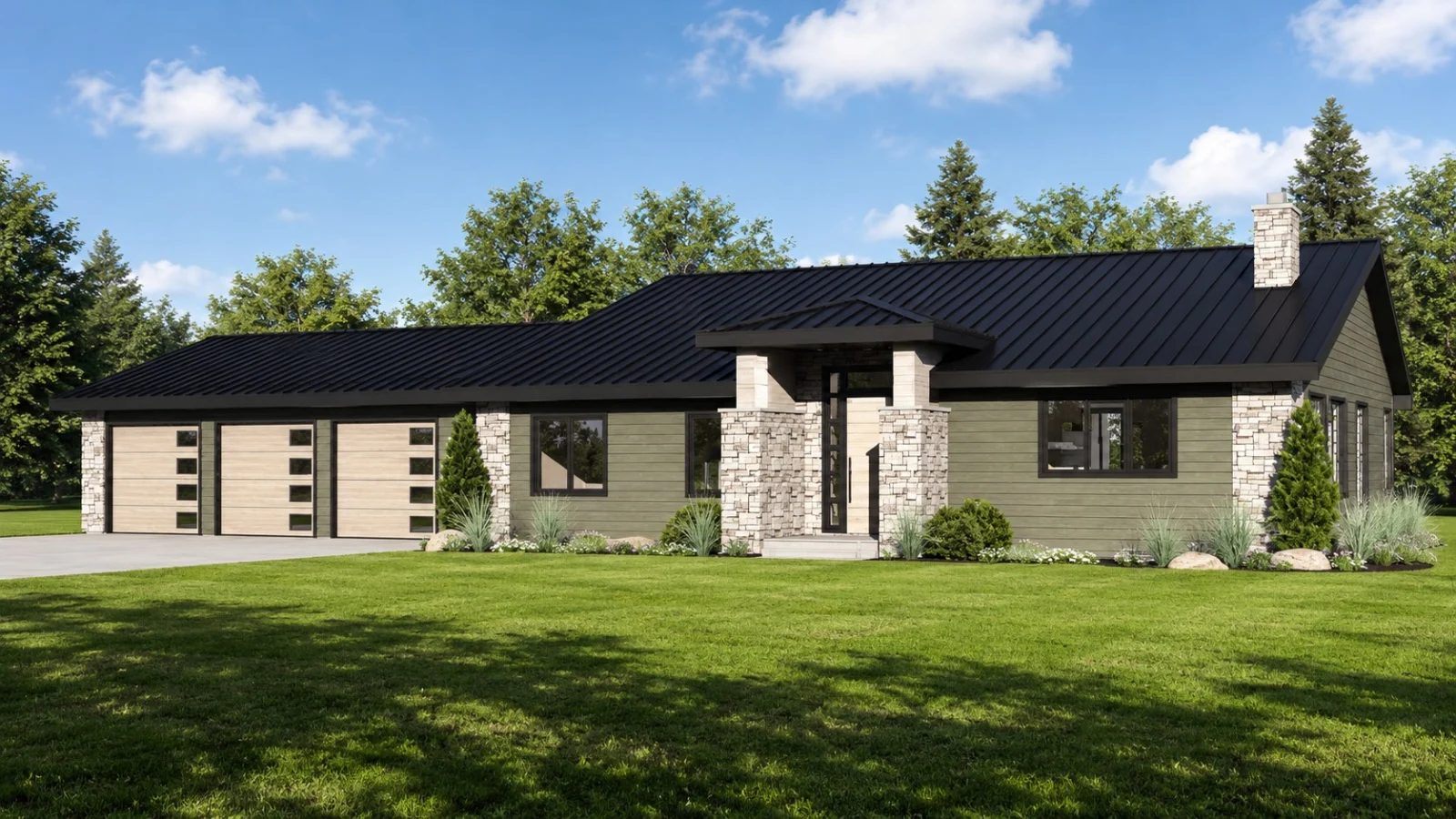 CHD-26153 Contemporary House Plan – Photo 6