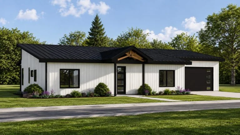 CHD-26158 Contemporary House Plan – Photo 1