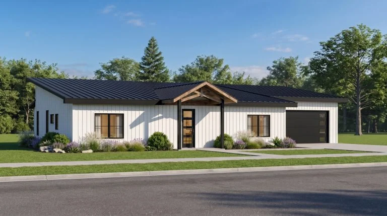 CHD-26158 Contemporary House Plan – Photo 4