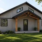 CHD-26183 Beach House Plan – Front Elevation
