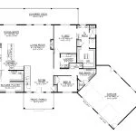 CHD-26204 Beach House Plan – Main Floor Plan