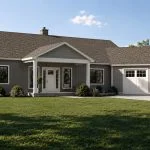 CHD-26204 Beach House Plan – Front Elevation