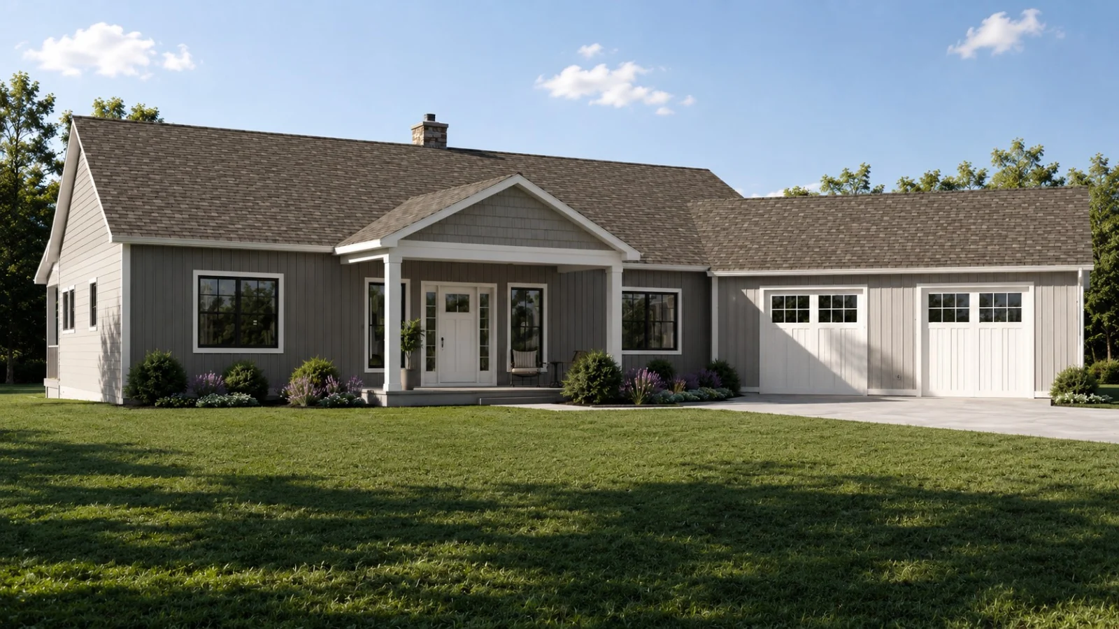 CHD-26204 Beach House Plan – Front Elevation